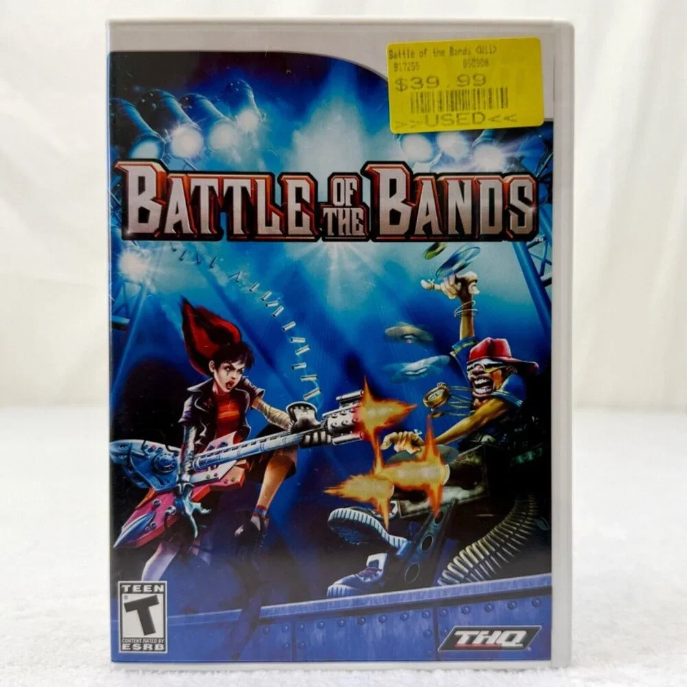 Nintendo Wii Battle of the Bands Game 2008 THQ